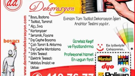 Ankara Çankaya’da Boya Ustası Bulmanın Püf Noktaları!